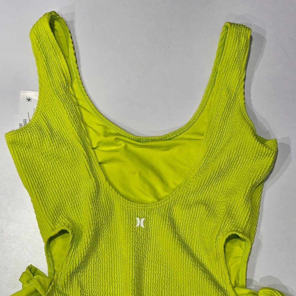 Hurley  Solid Scrunch One-Piece Swimsuit - Picture 8 of 11